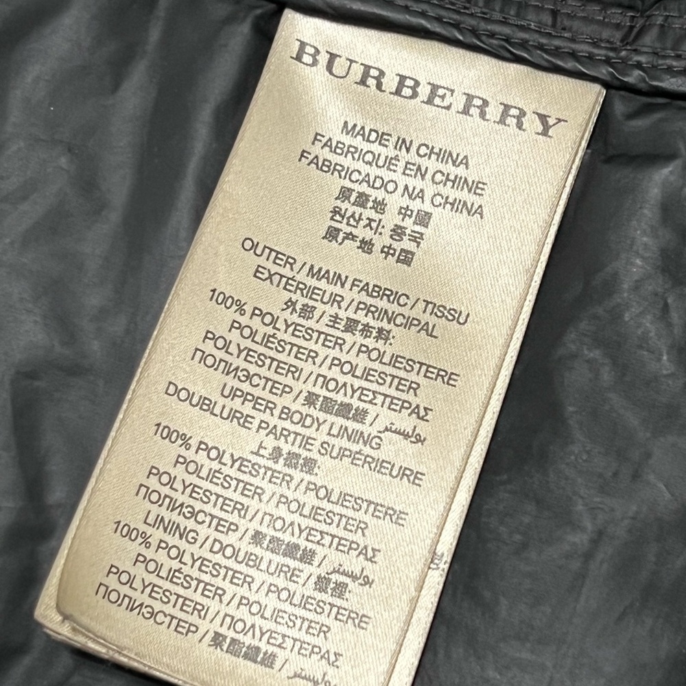 Burberry Brit Down Puffer Jacket Apres Ski Winter Vacation - Picture 7 of 14